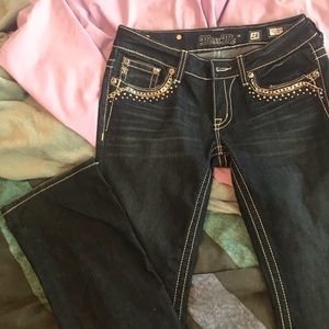 Straight leg miss me